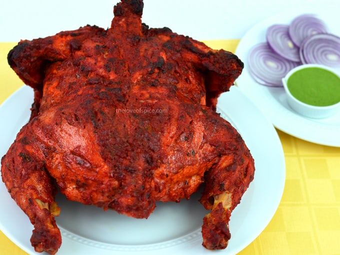 How to Make Whole Chicken Tandoori | Whole Tandoori Chicken Recipe