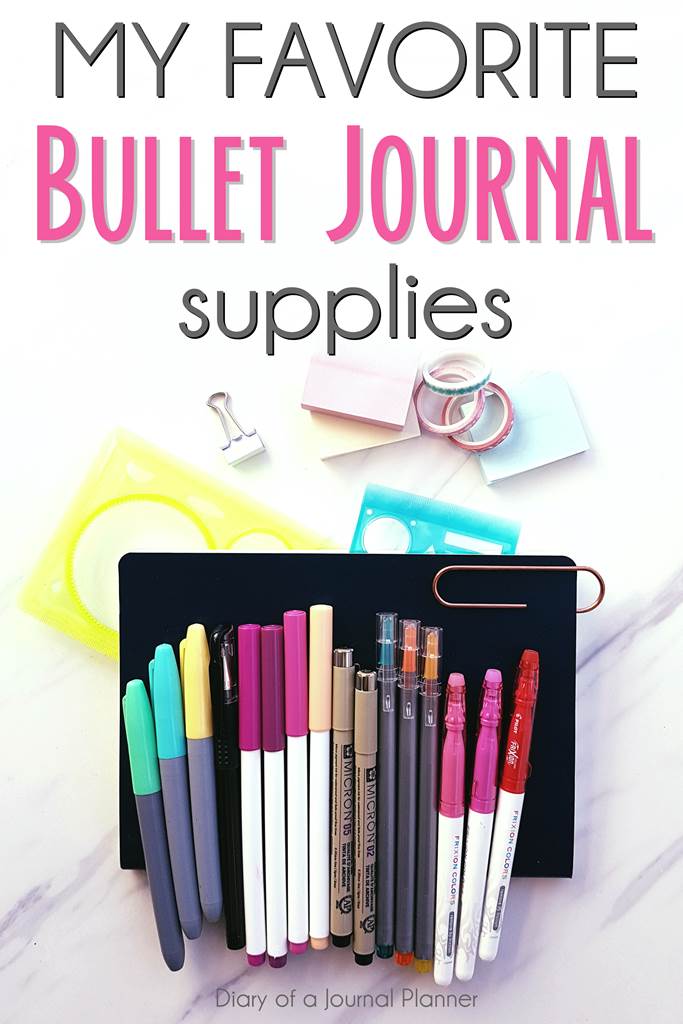 best bullet journal supplies on amazon