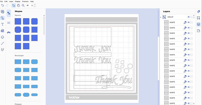 Thank-you-card-on-downloaded-version-of-Canvas-Workspace to send to your Scan N Cut