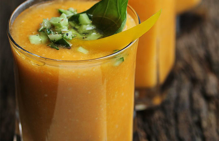 gazpacho de abacaxi gazpacho de abacaxi