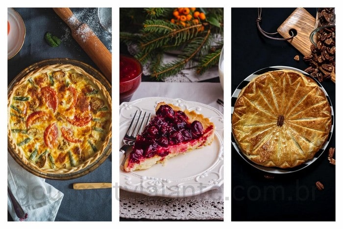 Quiche Lorraine com 4 ingredientes Quiche Lorraine com 4 ingredientes