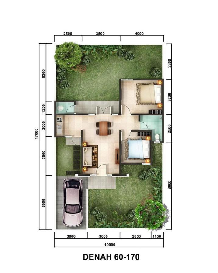 27+ Contoh Denah Rumah yang Cantik dan Inspiratif!