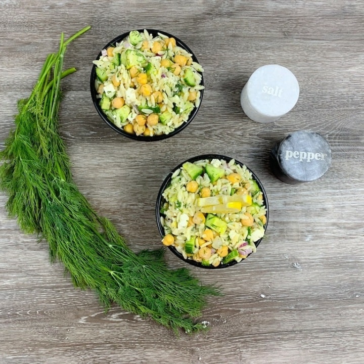 Easy Greek Orzo Salad