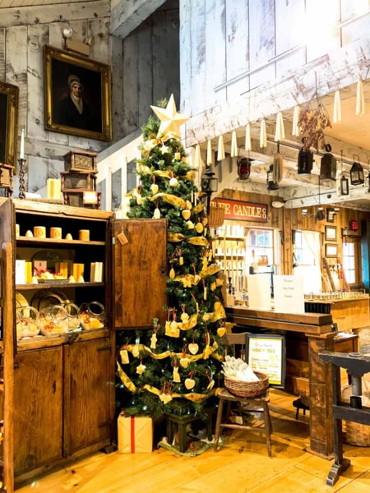 Yankee Candle Village candle making museum