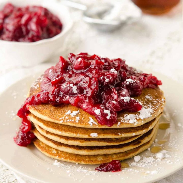 Cranberry Orange Pancakes