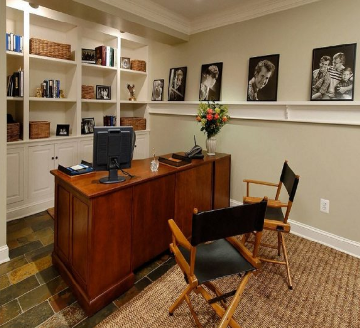 Home Office Idea: Basement