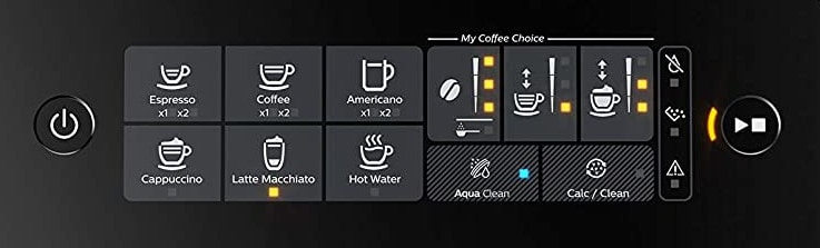 machine a cafe a grains philips ep3243 parametres