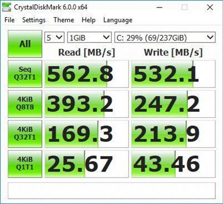 CrystalDiskMark 6