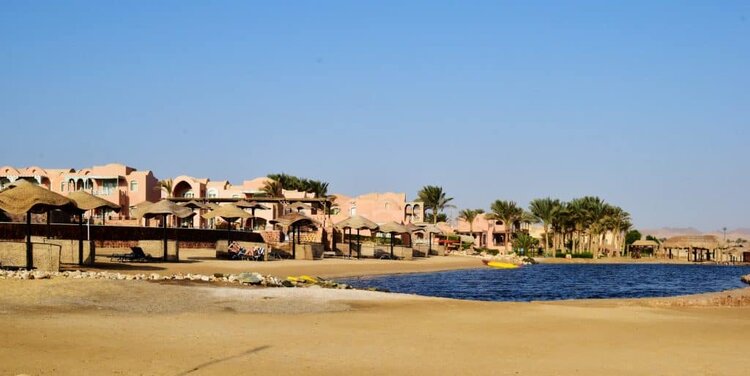 artificial lagoon at the Radisson Blu El Quseir