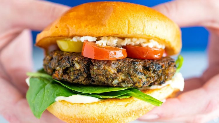 hamburguer de grao de bico (2) | Dicas de Saúde hamburguer de grao de bico