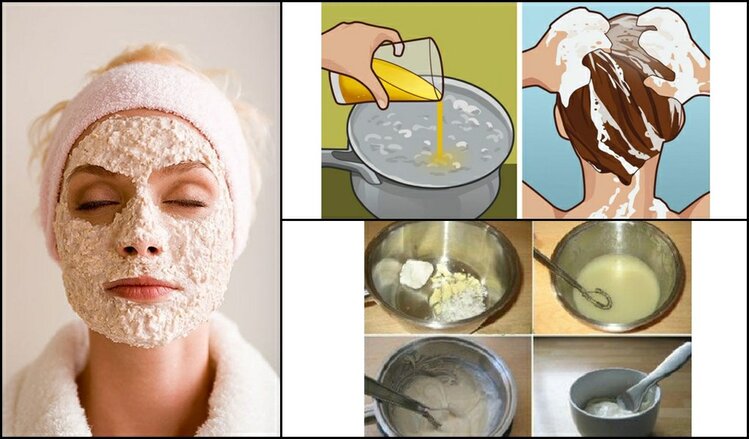Máscaras Caseiras Para a Pele e o Cabelo | Dicas de Saúde Máscaras Caseiras Para a Pele e o Cabelo