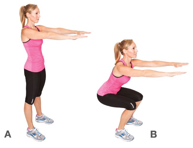 Exercício Para Perder a Barriga em Casa com Agachamento | Dicas de Saúde