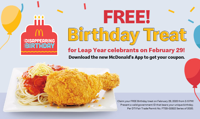 Leap year babies get a treat