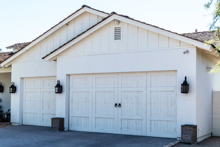 Custom garage door