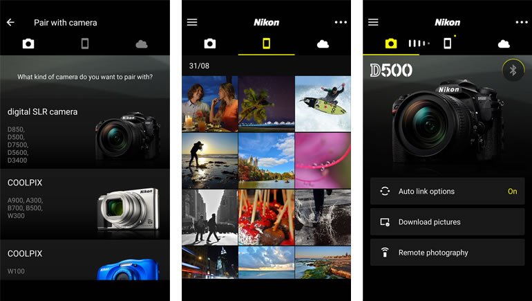 SnapBridge 2.6 pour une prise en main quasi-totale du boîtier 3 SnapBridge 2.6