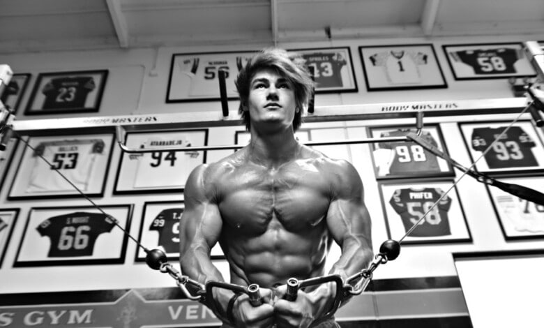 Jeff Seid - Régime alimentaire et entraînement entraînement de gym jeff seid
