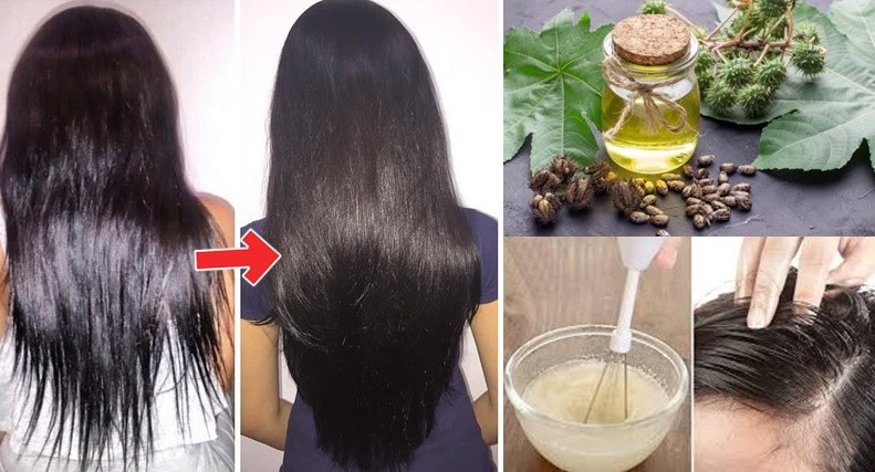 oleo de rícino para crescer cabelo