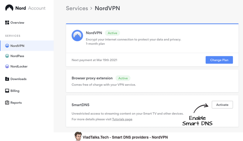 The best Smart DNS services from top VPN providers 14 Smart DNS providers - NordVPN