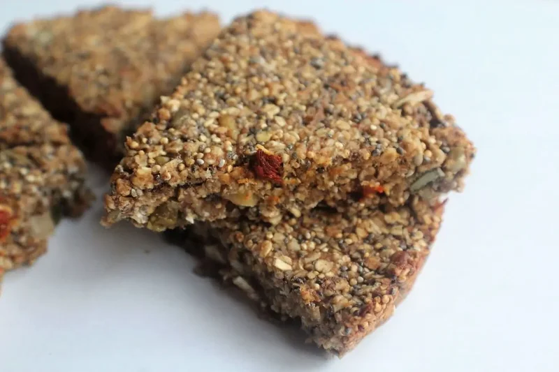 Goji, Nut & Seed Protein Flapjack Slices