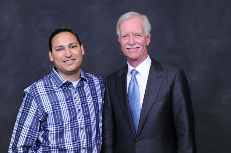 A participant with Capt. Sully washington dc red carpet photography 2