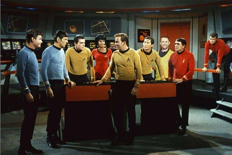 On the Bridge of the Star Ship Enterprise New York Green Screen Photo Booth 1
