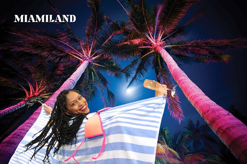 Instant Postcards at Baltimore Green Screen Photo Booth Baltimore green screen photography printed as a postcard from Miami