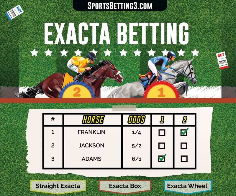 Exacta Bet Explained Exacta Box Exacta Wheel Horse Betting