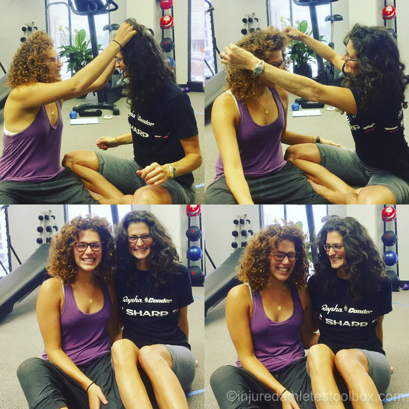 Curly hair
