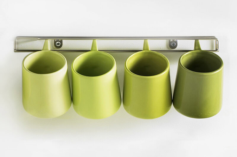 Handmade Mug Rack Designs