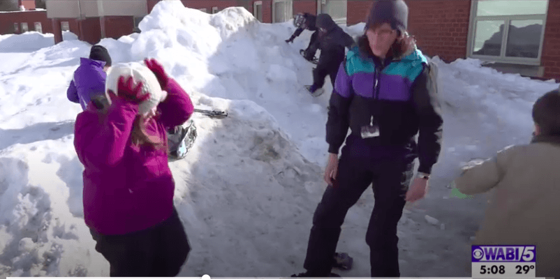 Piscataquis Community Elementary School Hosts Winter Carnival WinterGames 2019 Piscataquis Feature WABI