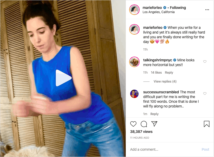 Marie Forleo on Instagram