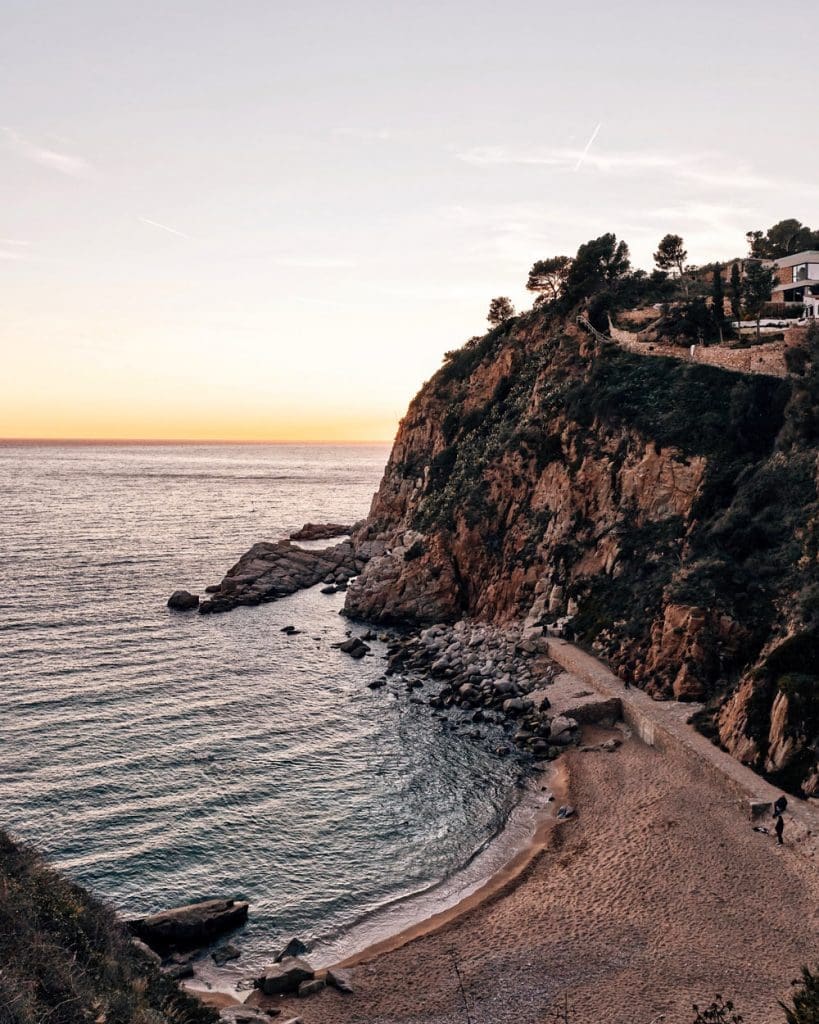 Tramonto a Tossa De Mar