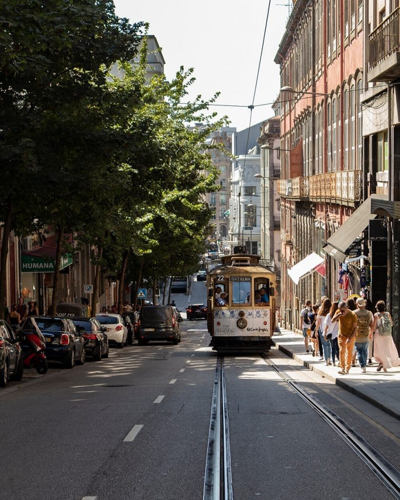 Tram a Porto