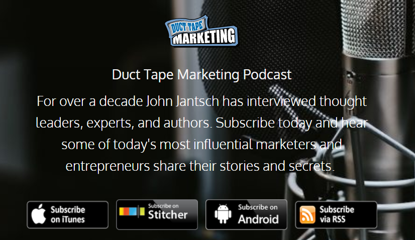 lead generation with podcast idea