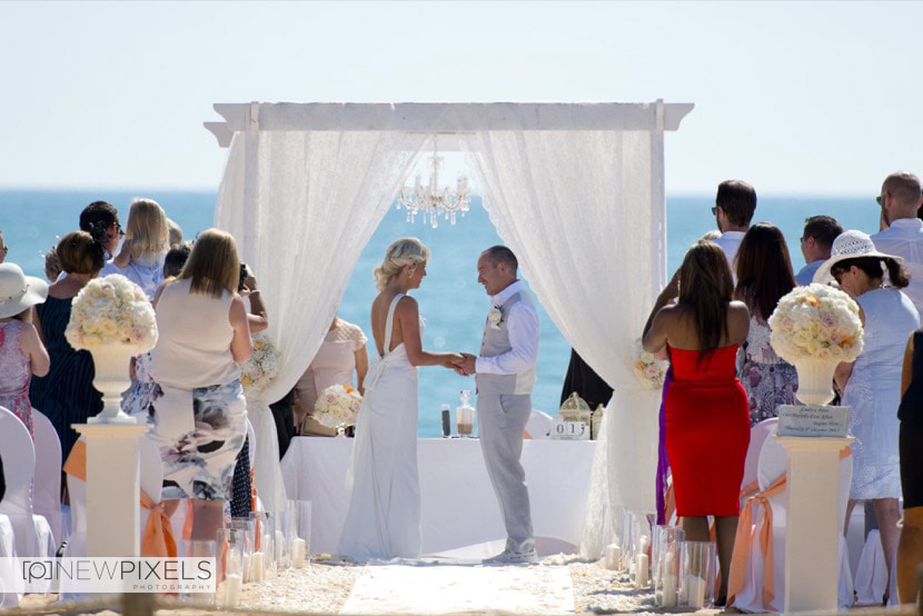 Beach Wedding in Vilamoura - Portugal, Destination Wedding Photographers