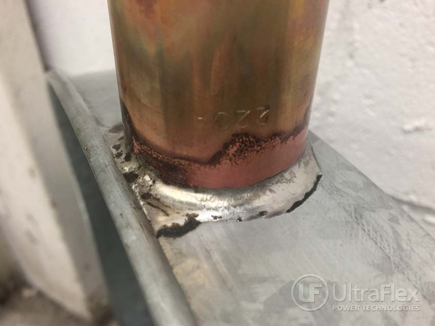 Soldering Brass Tube to Galvanized Steel Pans UltraFlex