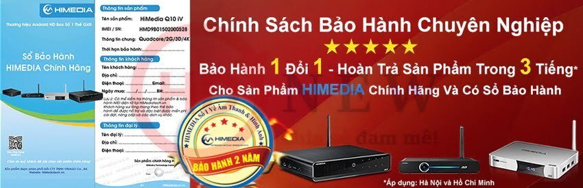 Chính sách bảo hành của HiMedia - HDnew Hà Nội Chính sách bảo hành của HiMedia - HDnew Hà Nội