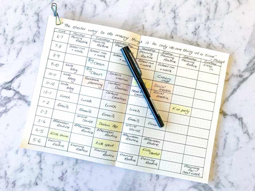 The Konmari Checklist For Bullet Journal