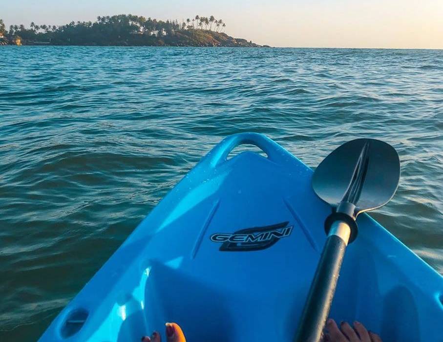 kayaking