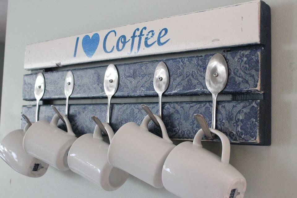 Handmade Mug Rack Designs