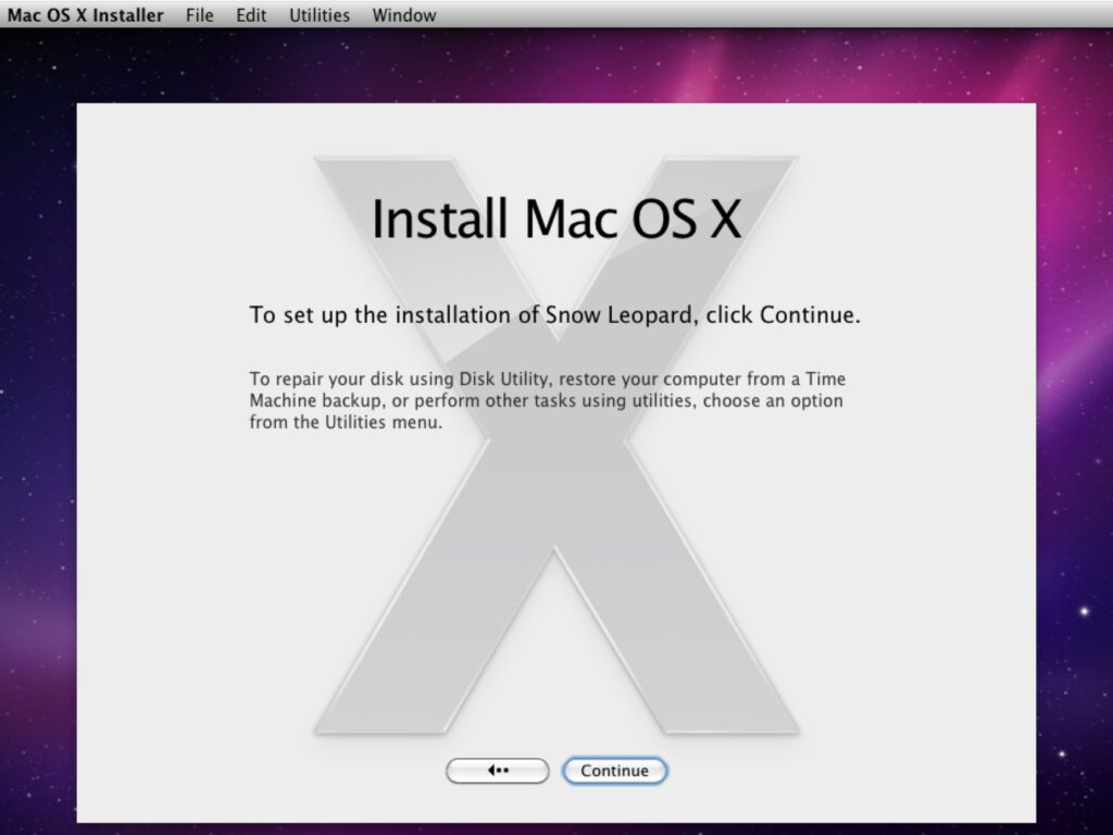 Mac OS X Snow Leopard 10.6 ISO and DMG file direct Download 3 Install Snow Leopard