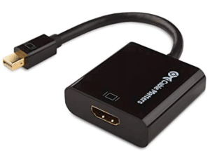 image of Mini display to HDMI adapter cable