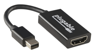 Screenshot display adapter from pluggable