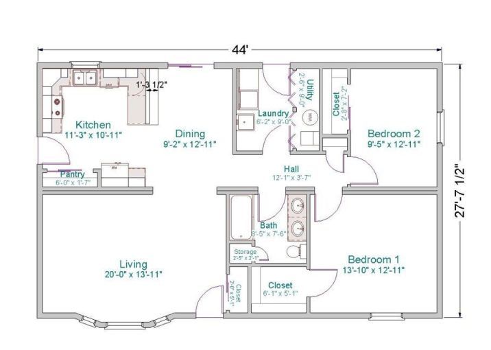 denah rumah tipe 60 ada laundry denah rumah tipe 60 ada laundry