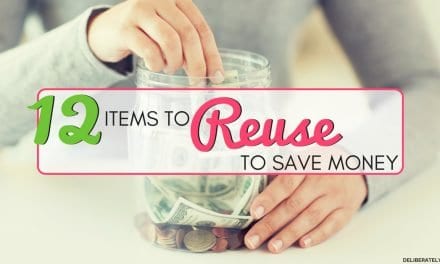 12 Items to Reuse to Save Money