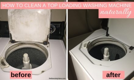 How to Clean a Washing Machine Naturally (top loading)