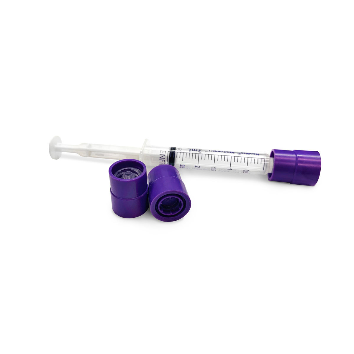 ENFit Syringe Caps Prep-Lock Tamper Evident Caps for ENFit Syringes