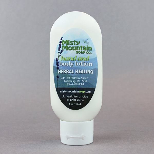 herbal healing lotion