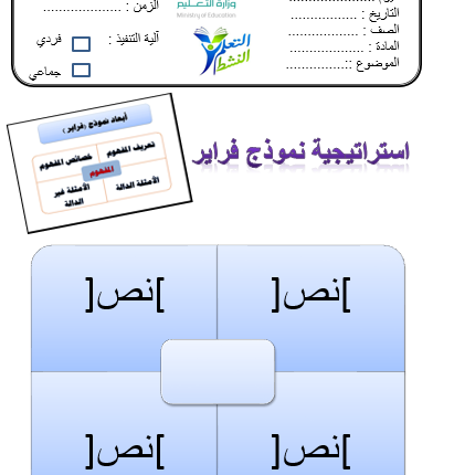 20 استراتيجية من استراتيجيات التعلم النشط جاهزة للطباعة بالعربي