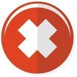 red 'cons' icon
